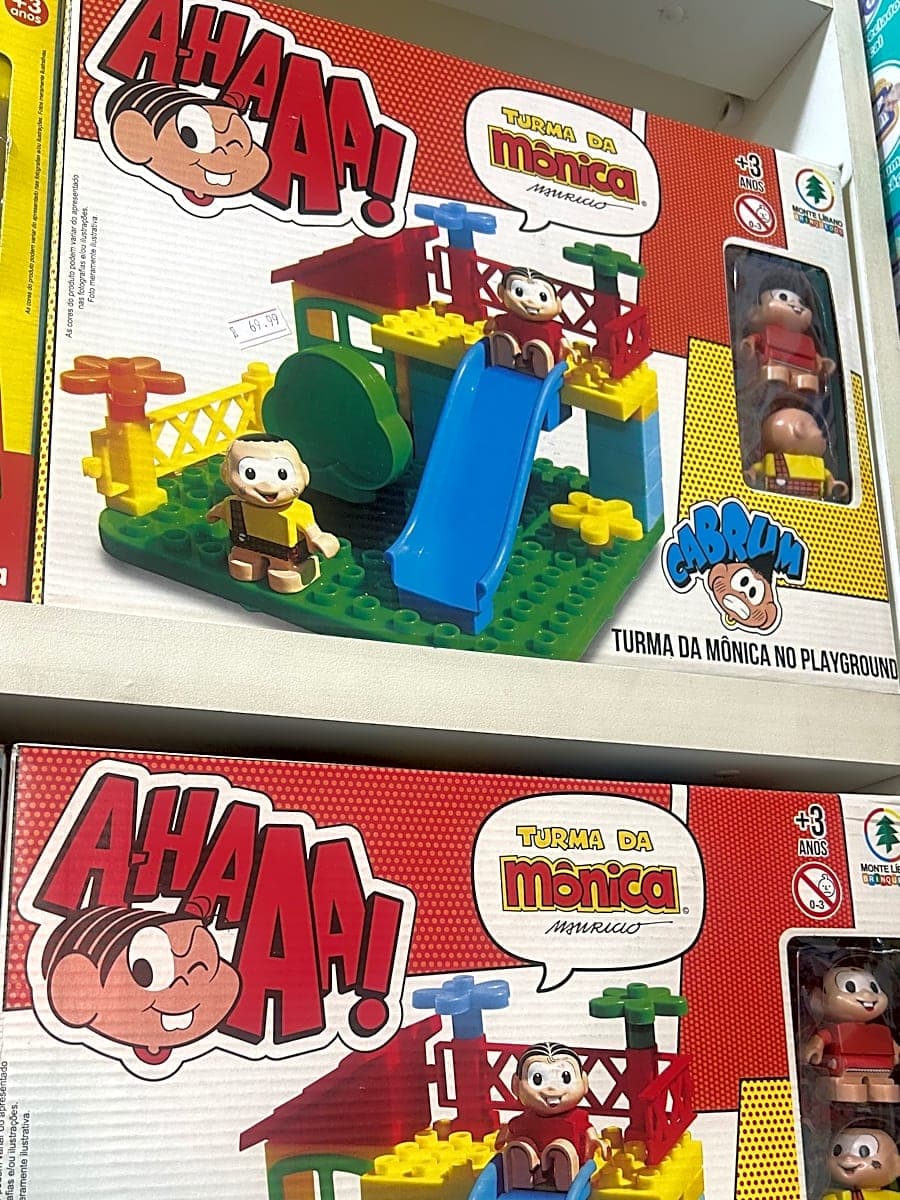 Turma da Mônica no Playground