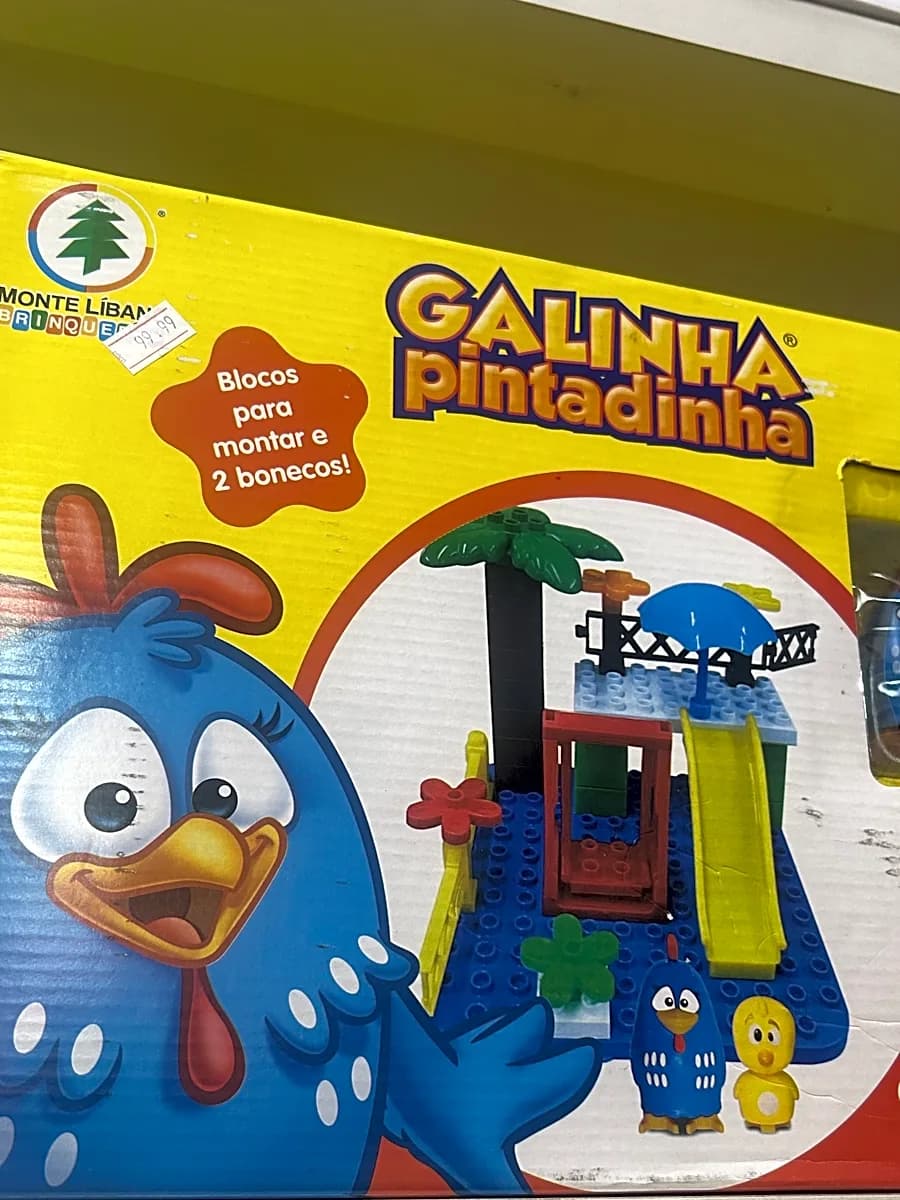 Galinha Pintadinha – Blocos para Montar Playground