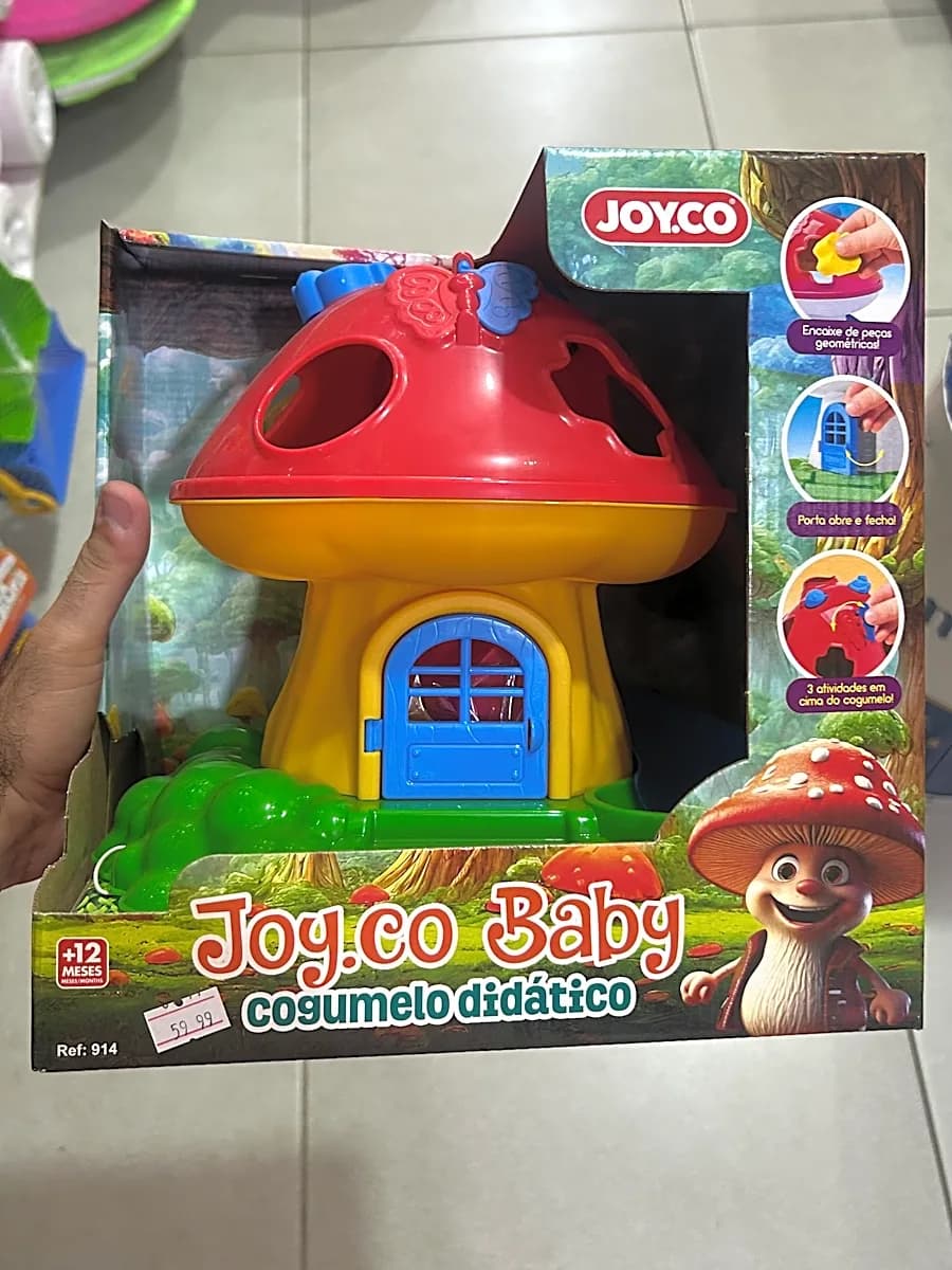 Joy.co Baby – Cogumelo Didático