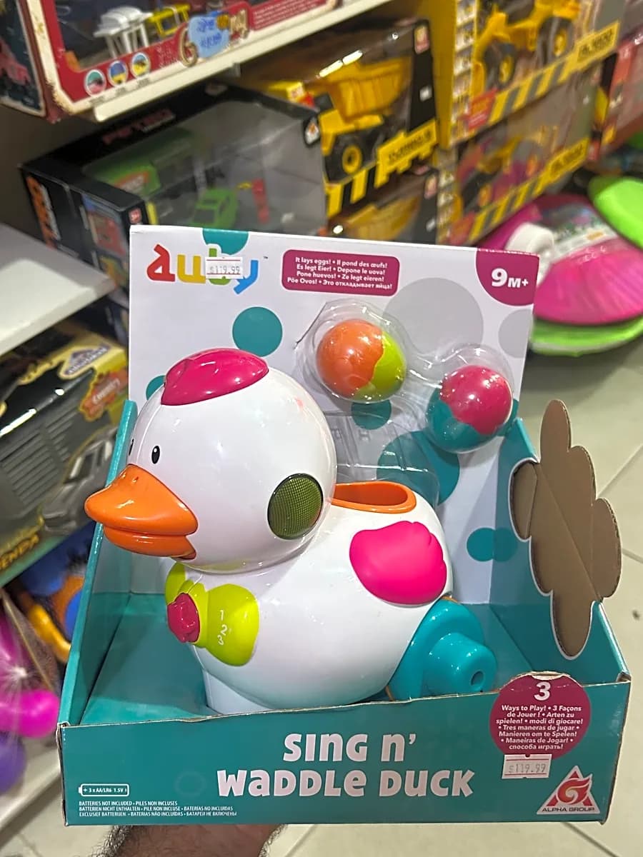 Sing n’ Waddle Duck – Patinho Musical Interativo