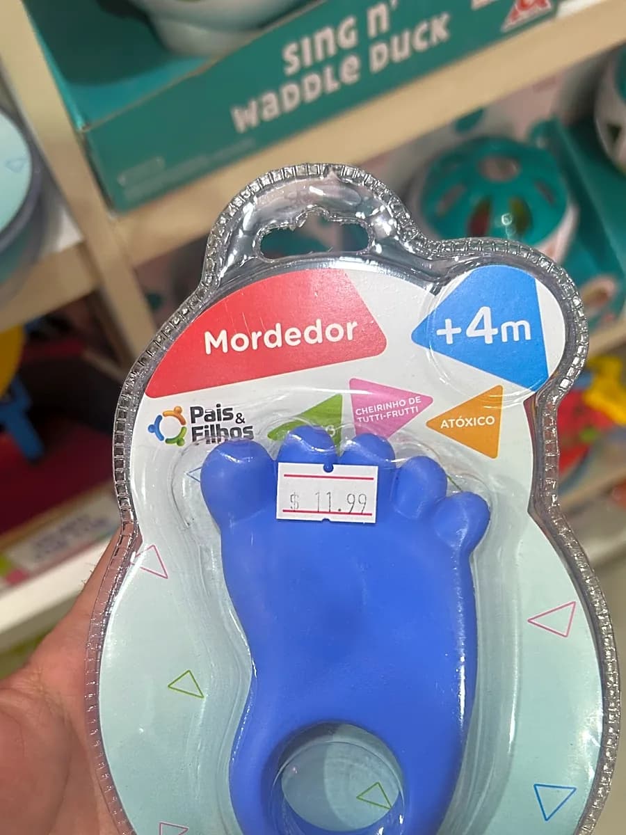 Mordedor Pezinho Azul Pais & Filhos