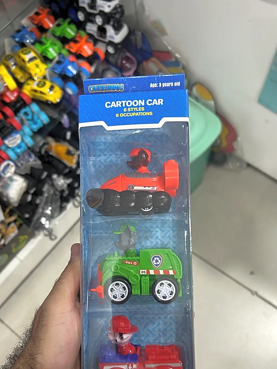 Kit Carrinhos Patrulha Canina