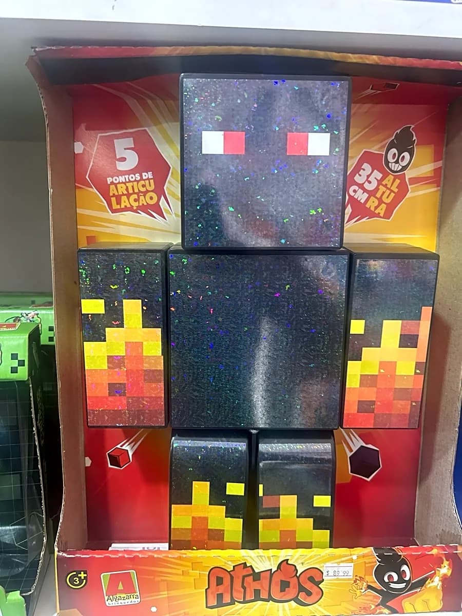 Boneco Gigante Athos 35 cm Articulado Algazarra