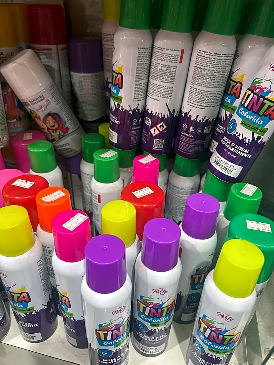 Tinta Colorida Temporária para Cabelos My Party 150 ml