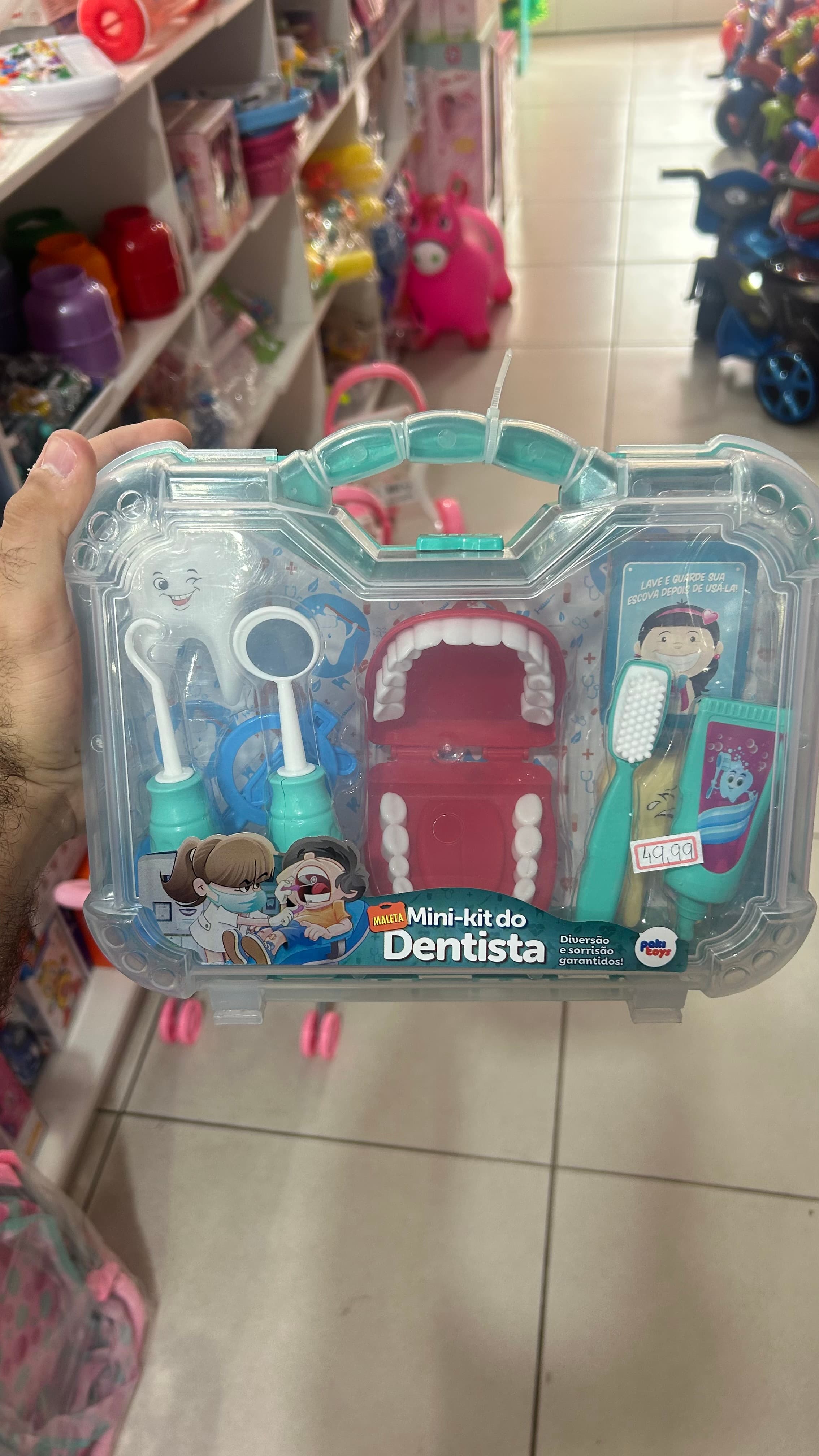 Mini Kit do Dentista com Maleta – Completo