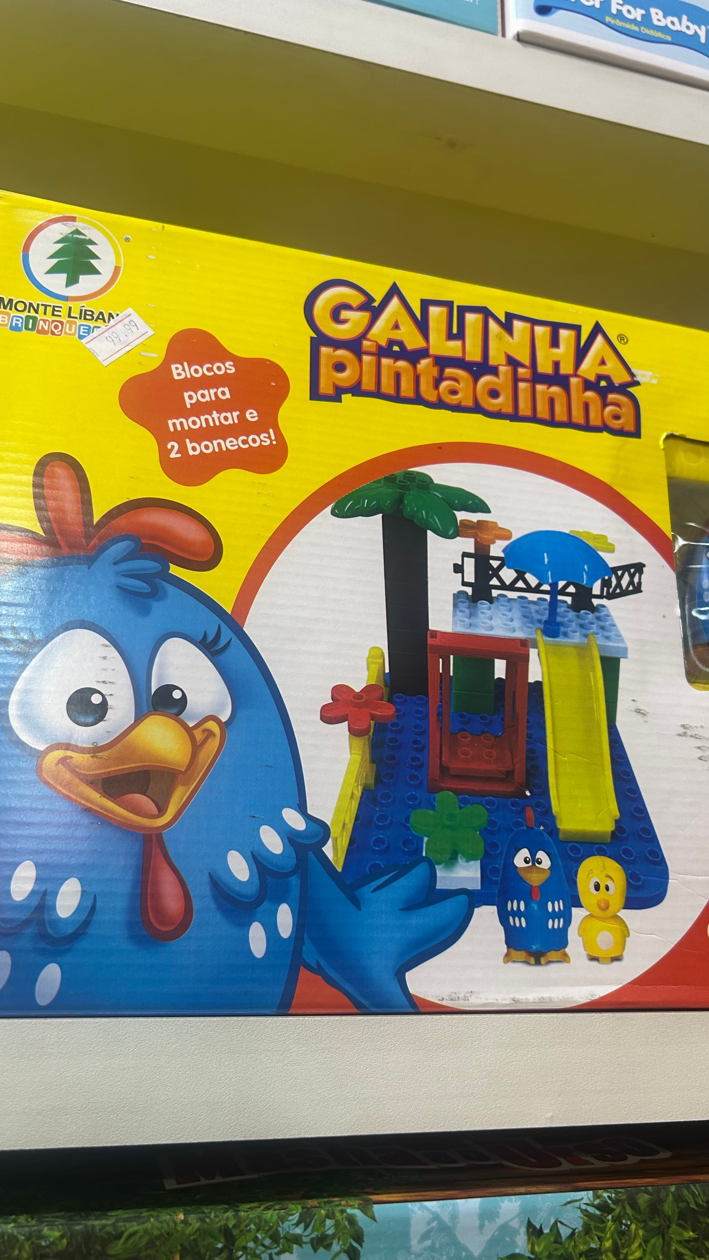 Galinha Pintadinha – Blocos para Montar Playground