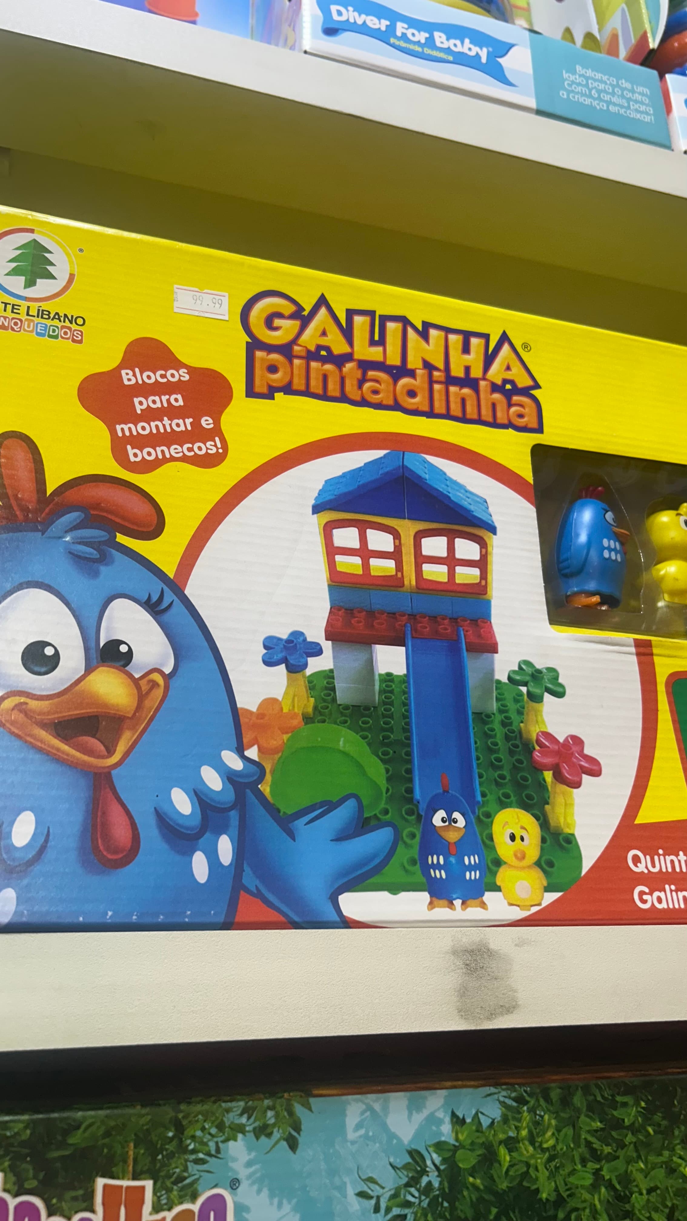 Galinha Pintadinha – Blocos para Montar Quintal Divertido