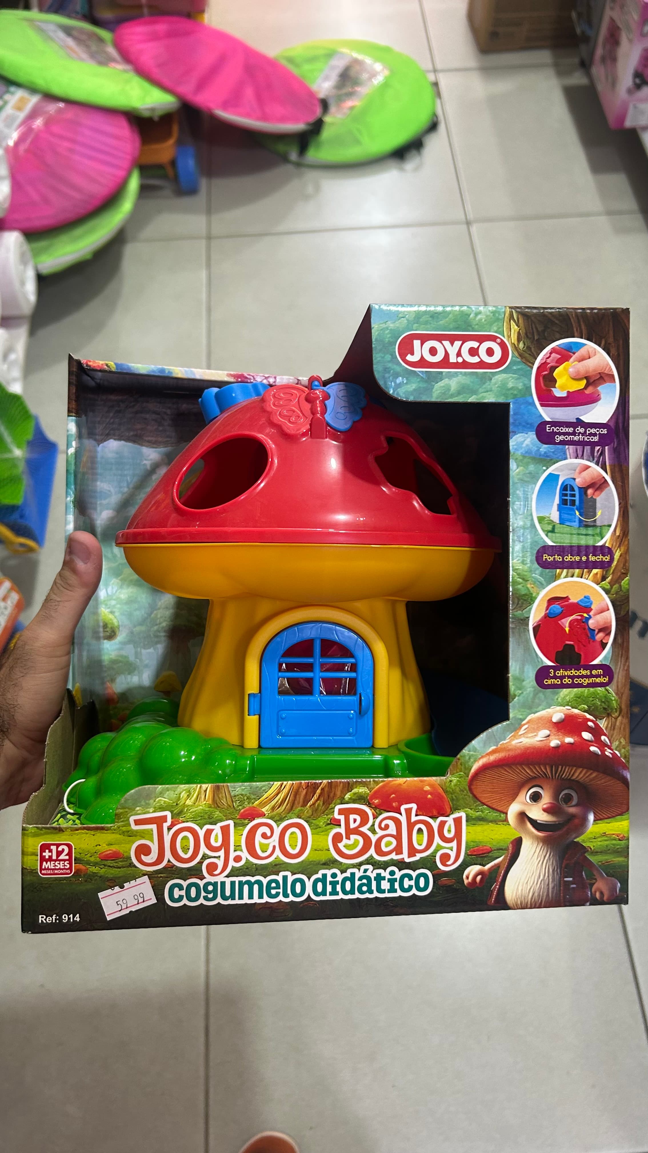 Joy.co Baby – Cogumelo Didático