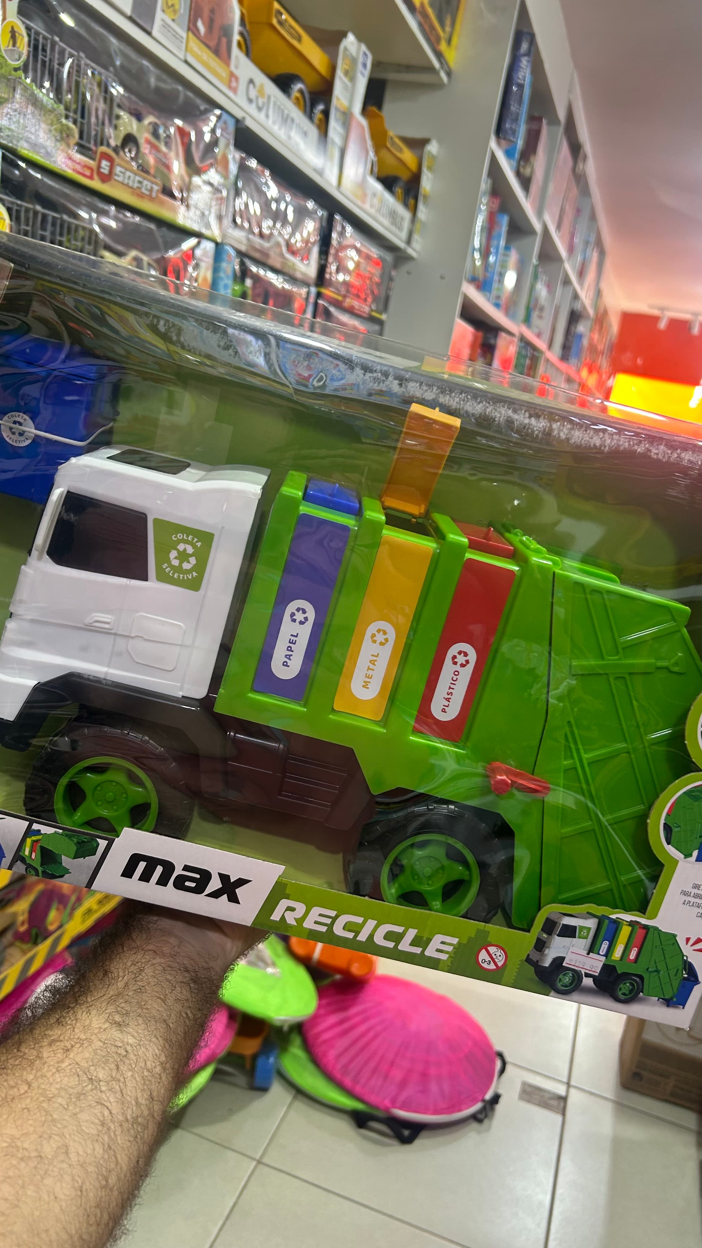 Max Recicle – Caminhão de Coleta Seletiva