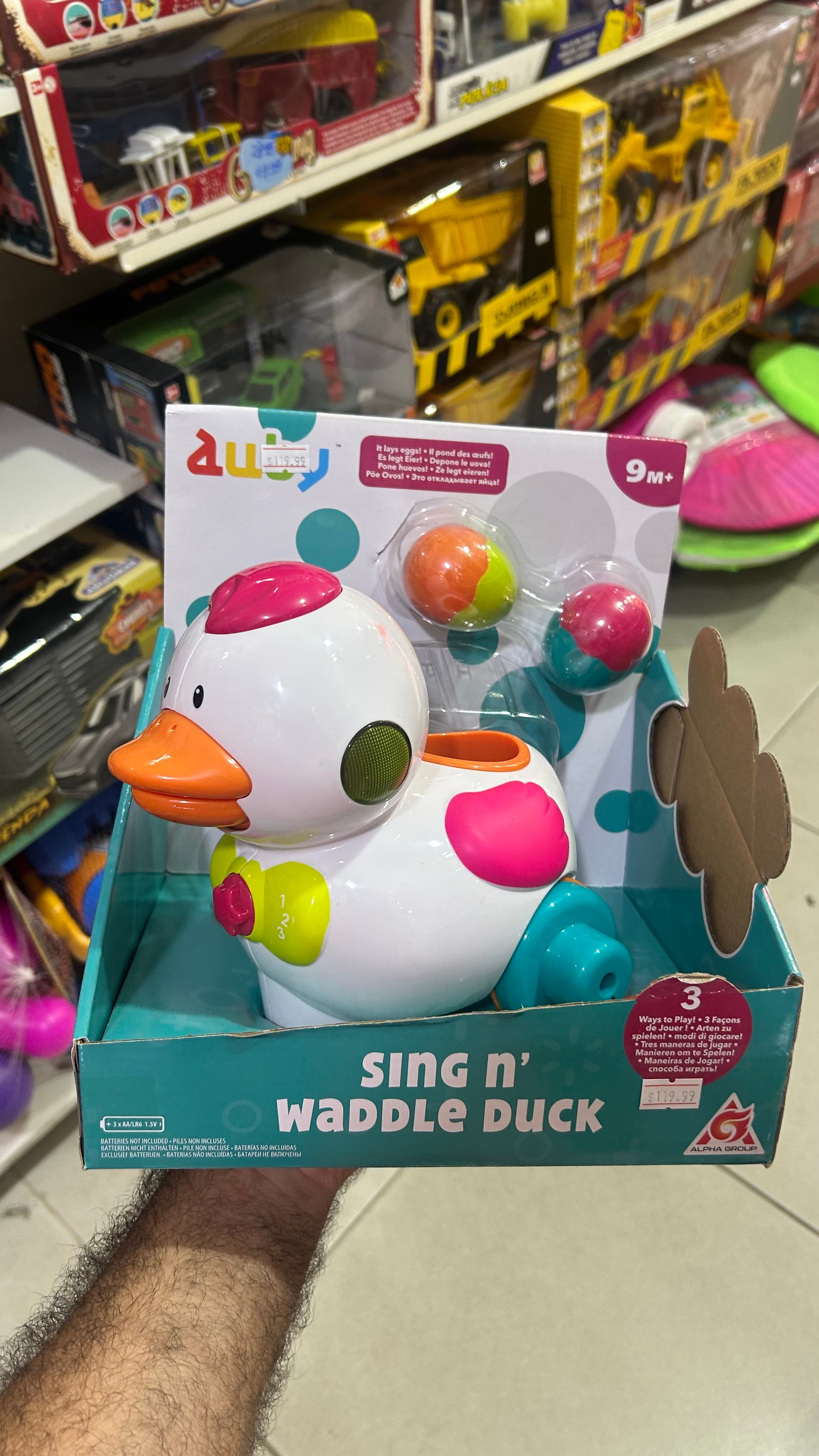 Sing n’ Waddle Duck – Patinho Musical Interativo