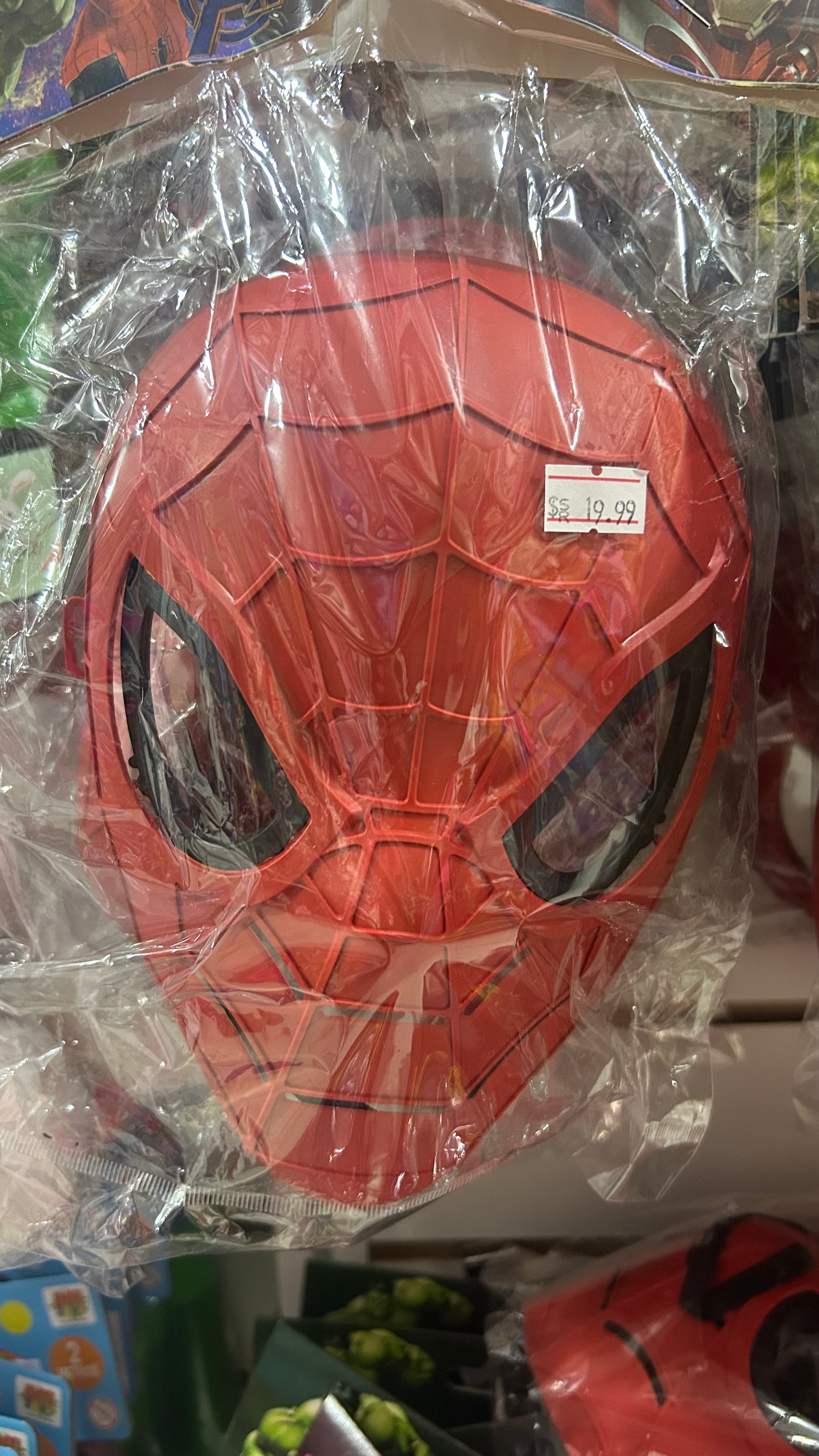Máscara Homem-Aranha Infantil