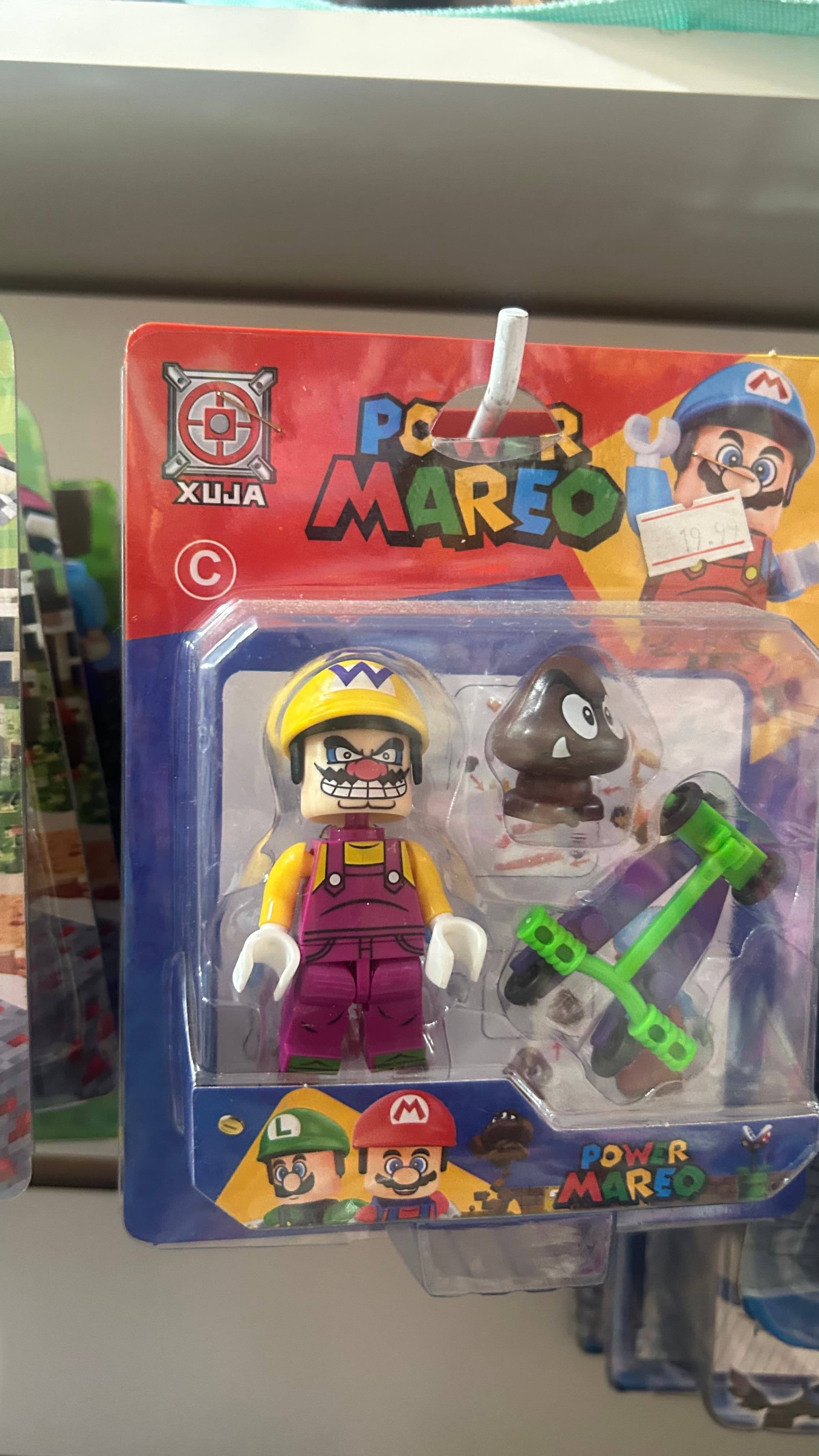 Boneco Super Mario Estilo Gamer com Acessórios