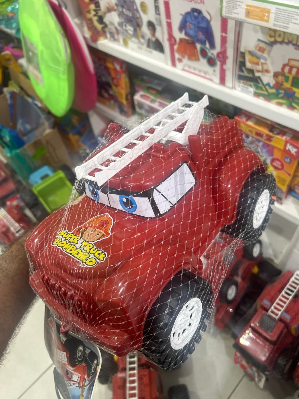 Super Truck Bombeiro com Escada